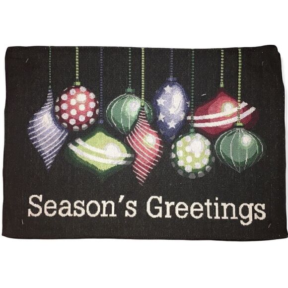 CHRISTMAS ORNAMENT PLACEMATS - Picture 2 of 2